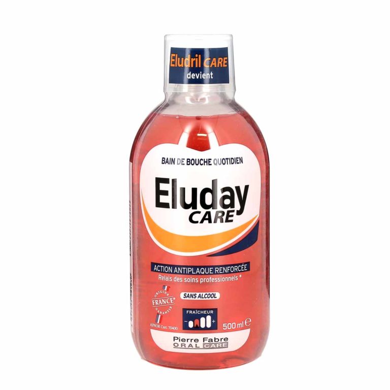 Eluday Care Bain de Bouche Sans Alcool