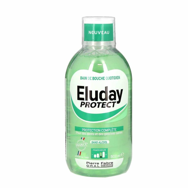 Eluday Protect Bain de Bouche Sans Alcool