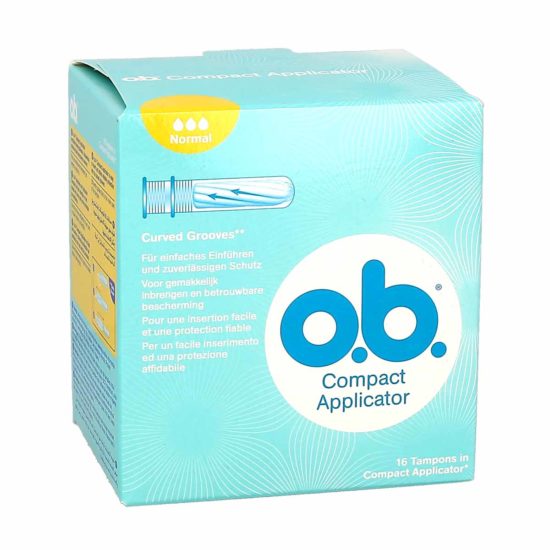 OB Tampons Normal Avec Applicateur, 1 boite de 16 tampons La