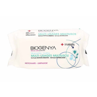 Biogenya Lingettes Antibactériennes paquet de 12