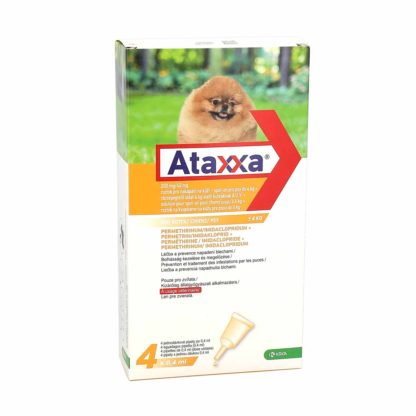 Ataxxa Anti-Puces Pour Chiens -de 4 kg