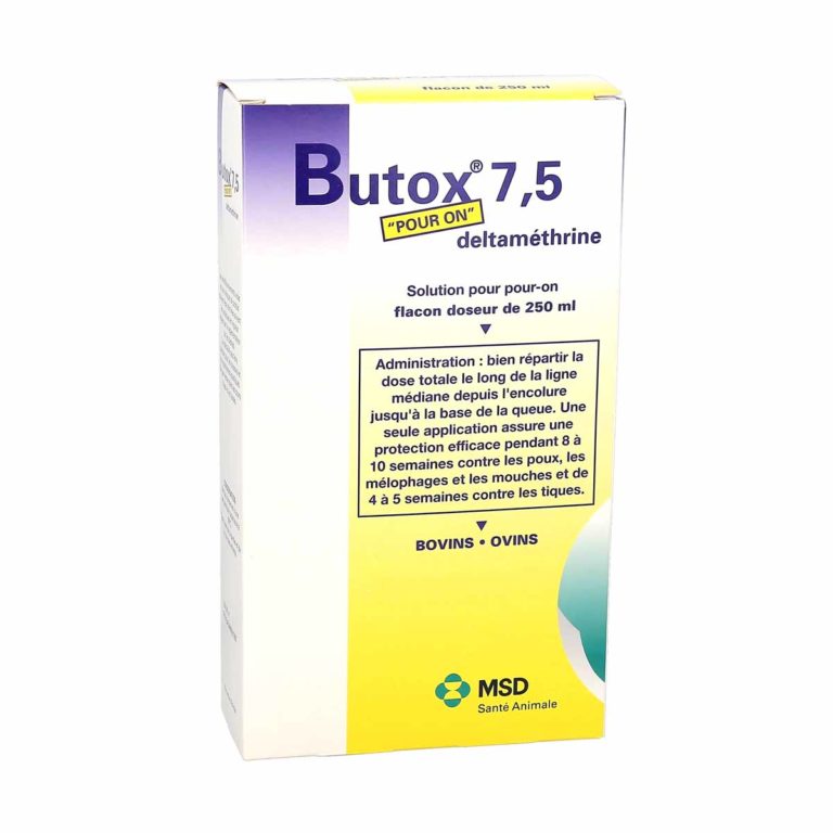 Butox 7,5, flacon de 250ml - La Pharmacie de Pierre