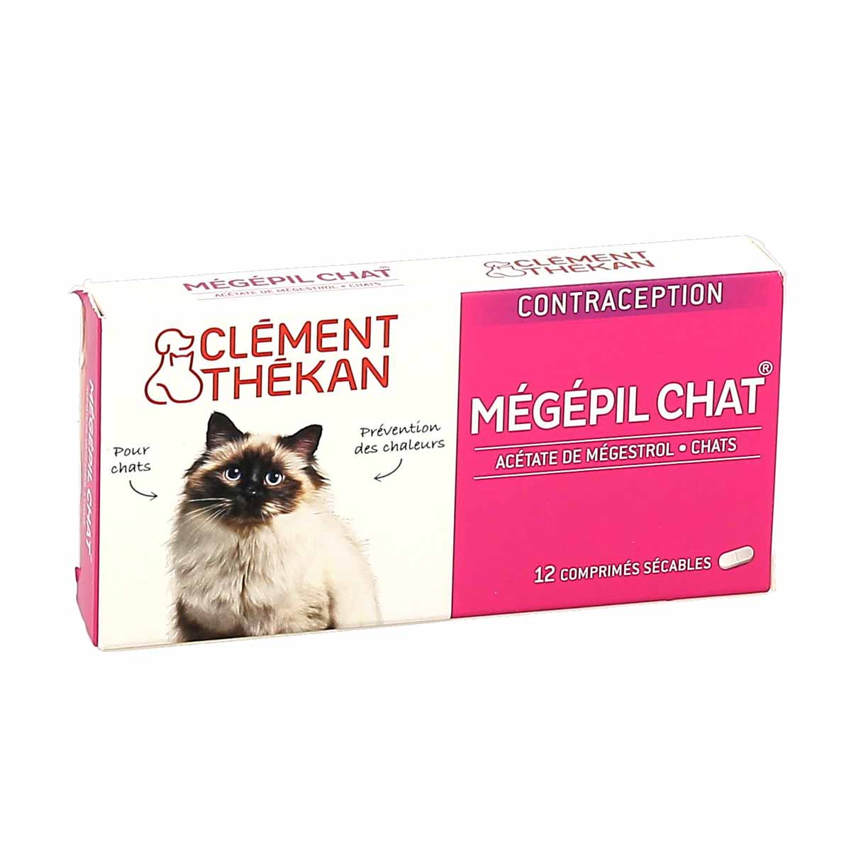 Clement Thekan Megepil Chat Boite De 12 Comprimes La Pharmacie De Pierre
