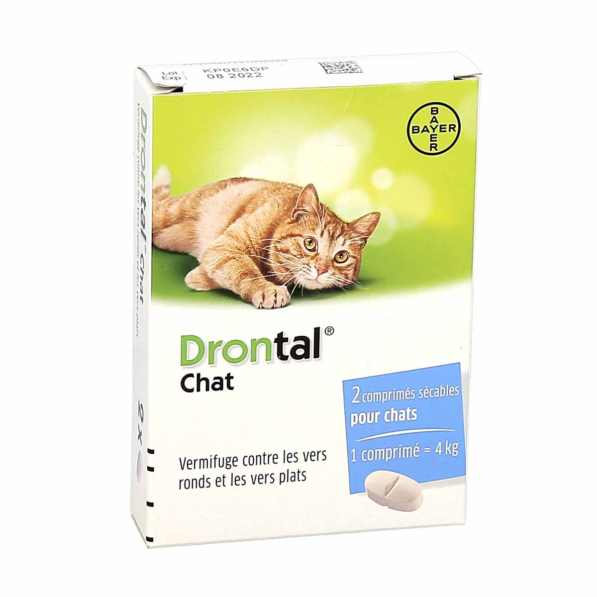 Drontal Chat ® Vermifuge Drontal Chat Comprimés