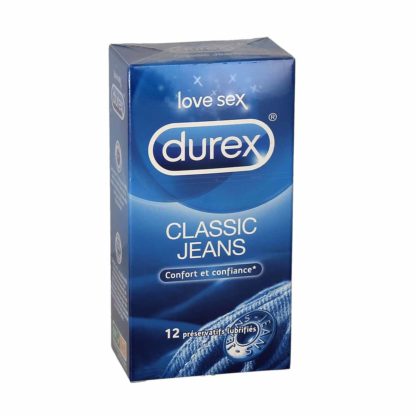 Durex Classic Jeans Préservatifs x12
