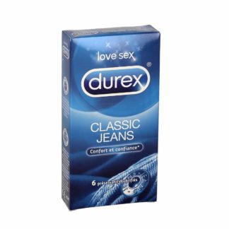 Durex Classic Jeans Préservatifs x6