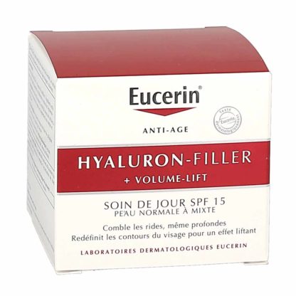Eucerin Hyaluron Filler + Volume Lift Soin de Jour Peau Normale à mixtes