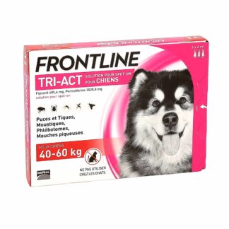 Frontline Tri-Act Solution pour Spot-On Chiens de 40-60kg