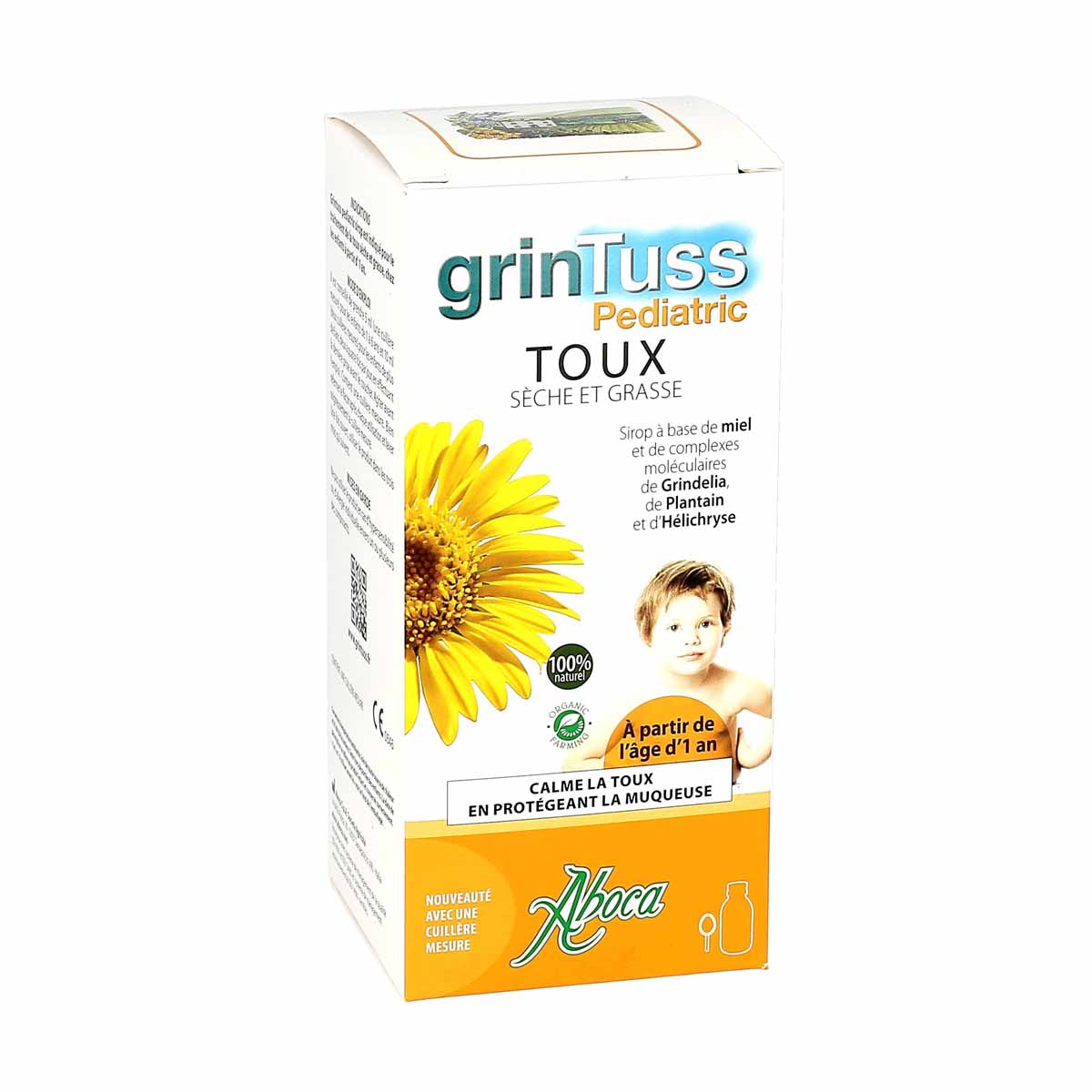 Grintuss Pediatric Sirop Toux Sèches et Grasses, 1 flacon de 210g - La  Pharmacie de Pierre