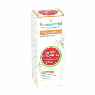 Puressentiel Diffuse Citronnelle et 3 Huiles Essentielles