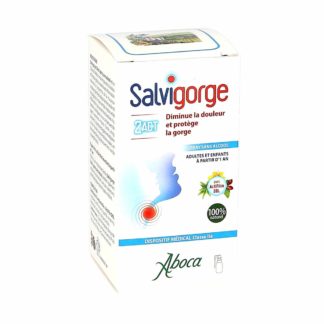 Salvigorge 2Act Spray Sans Alcool Adultes et Enfants