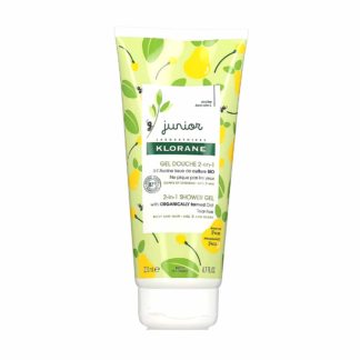 Klorane Junior Gel Douche 2 en 1 Corps et Cheveux à la Poire