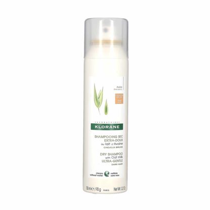 Klorane Shampooing Sec Extra-Doux au Lait d'Avoine Cheveux Bruns