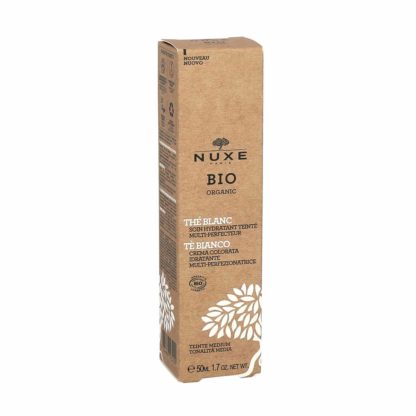 Nuxe Bio Organic Thé Blanc Soin Hydratant Teinté Multi-Perfecteur Teint Medium