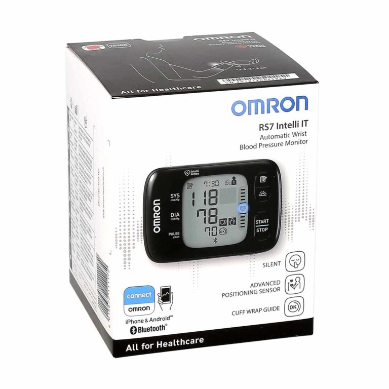 OMRON Tensiomètre Electronique Connecté Poignet RS7 Intelli IT