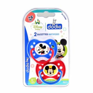 Dodie Sucette Anatomique Silicone +6 mois Mickey A63