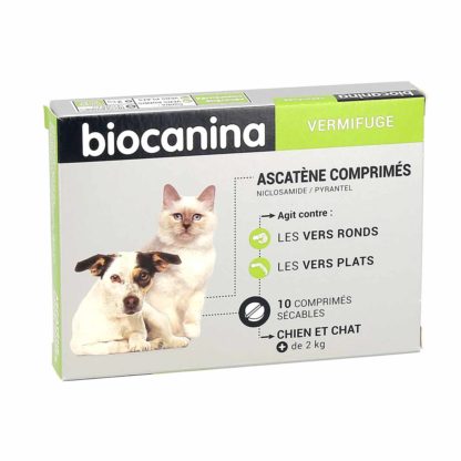 Biocanina Ascatène Vermifuge pour Chiens et Chats