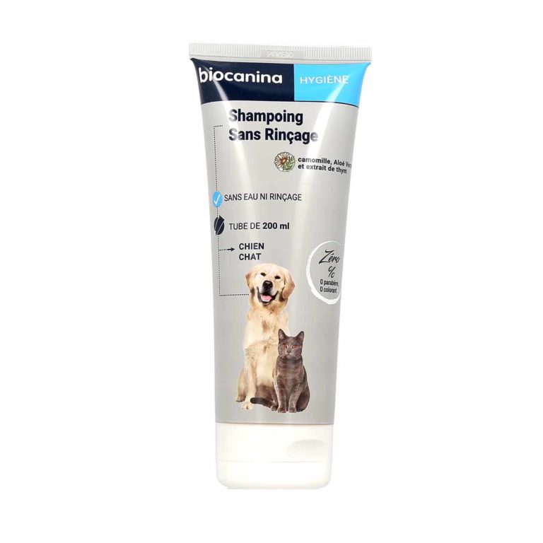 Biocanina Shampoing Sans Rinçage Pour Chien et Chat