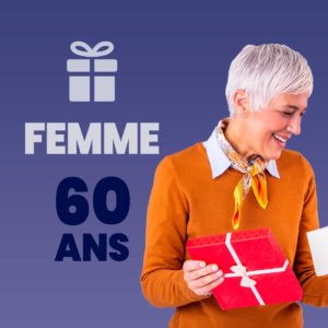 Cadeau femme 60 ans