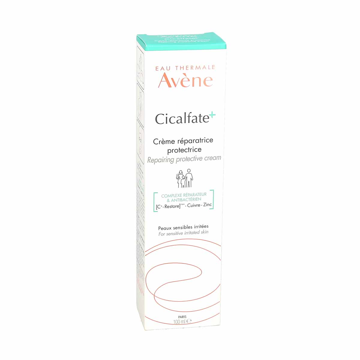 Avène Cicalfate + Crème Réparatrice Protectrice, tube de 100ml ...