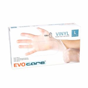 Evocare Gants Vinyle Non Poudrés Taille L