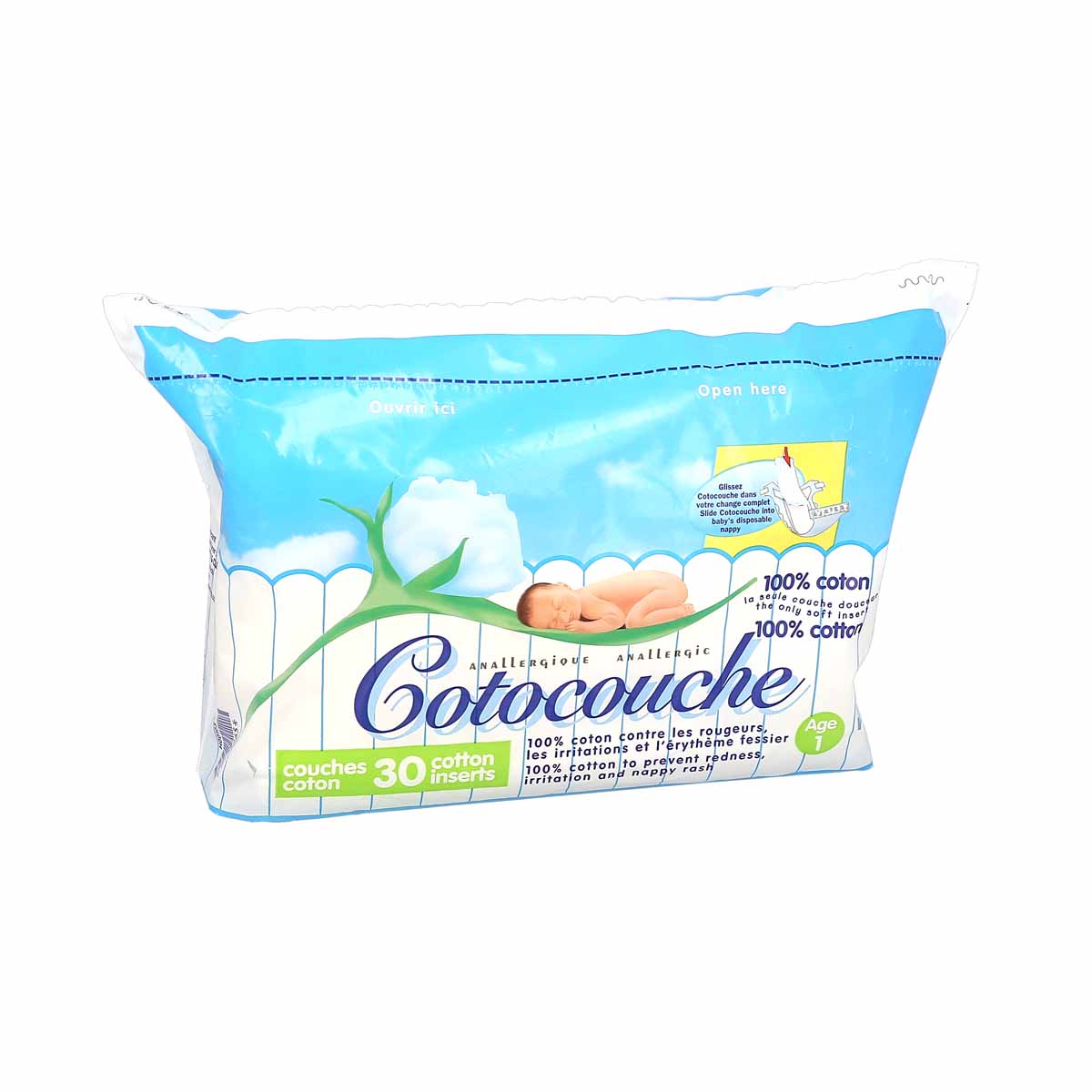 COTOCOUCHE - Couches 2ème Âge, 30 Couches - Pharmacie des Prés
