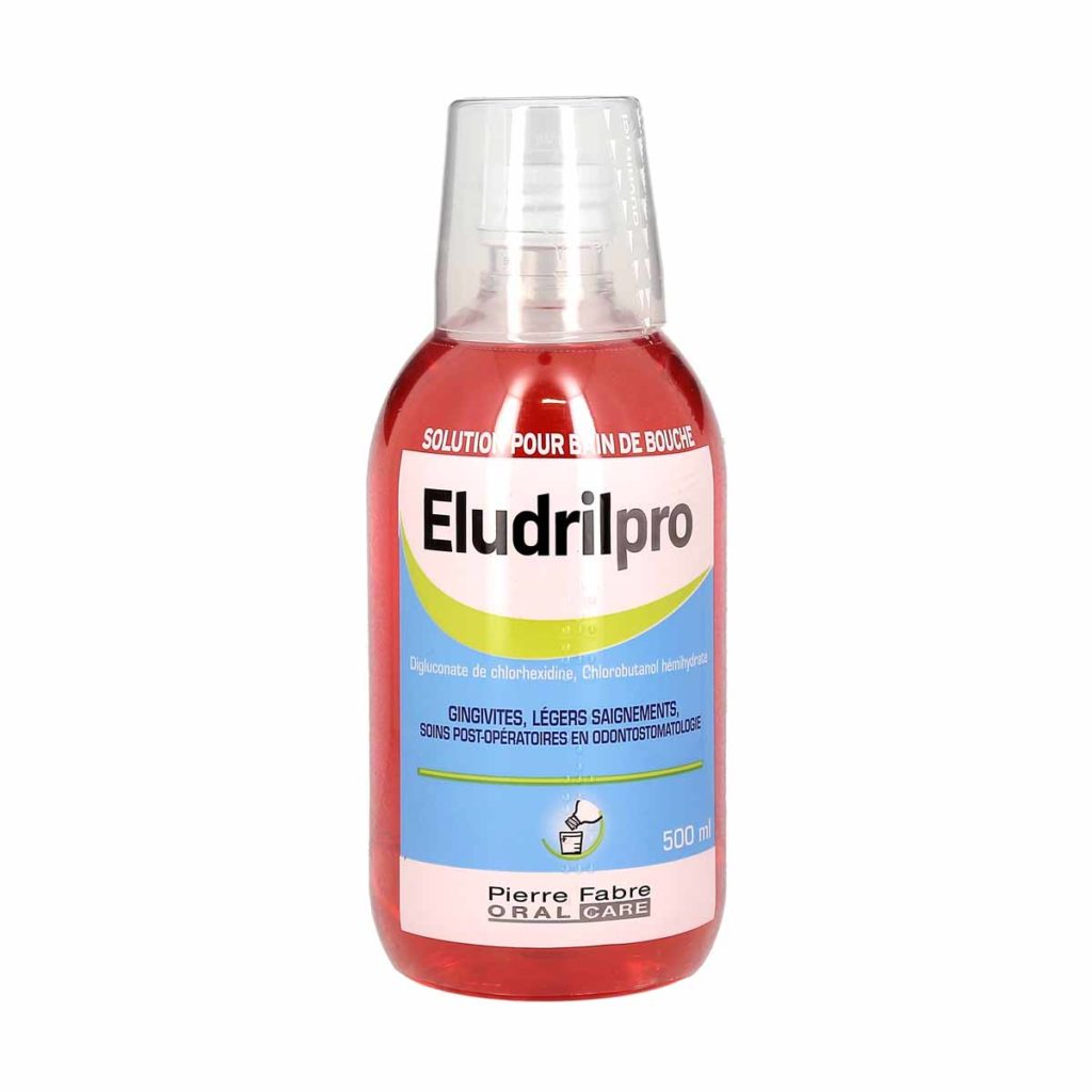 Eludrilpro Solution pour Bain de Bouche, flacon de 500ml La Pharmacie