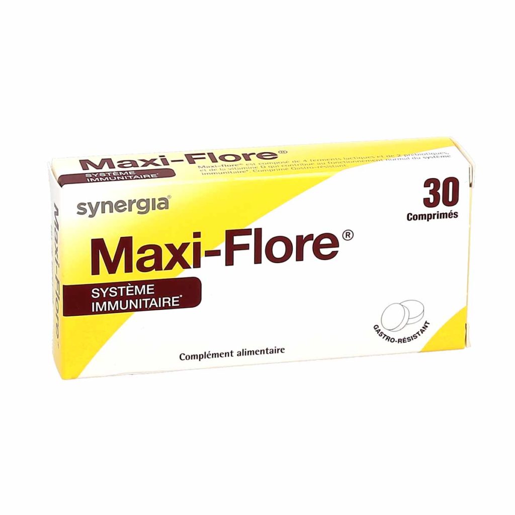 Maxi-Flore Synergia Système Immunitaire, boite de 30 comprimés - La ...