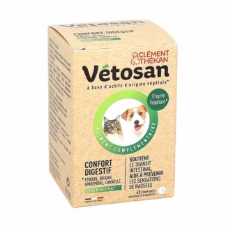 Clément Thekan Vétosan Confort Digestif pour Chien et Chat