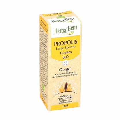 Herbalgem Propolis Large Spectre Gouttes Bio Gorge