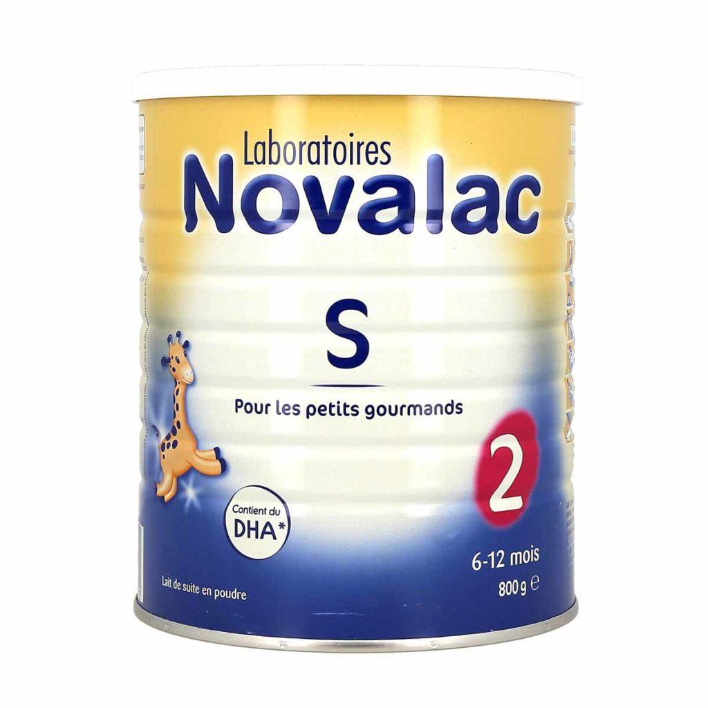Novalac S 2 Lait pour Bébé 6-12 mois, boite de 800g - La Pharmacie de ...