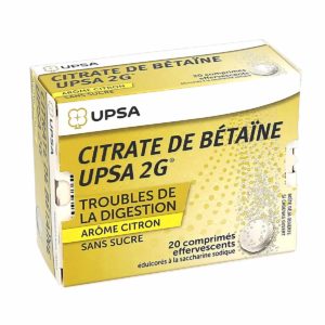 Citrate de Betaîne UPSA 2g