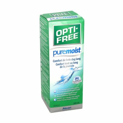 Opti Free Pure Moist Solution Multi-fonctions De Decontamination Lentille De Contact