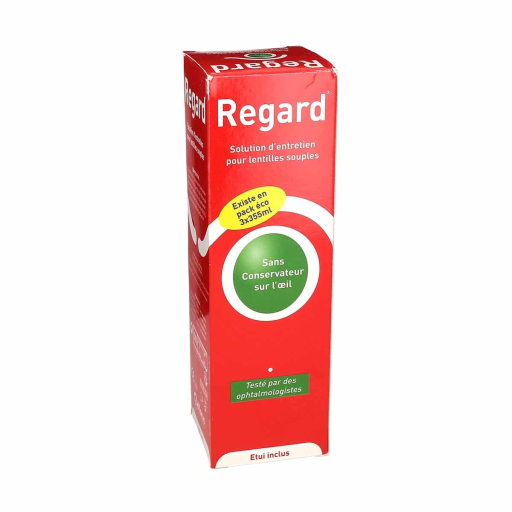 Regard Solution d'entretien Lentilles Souples, flacon de 355ml La — free download