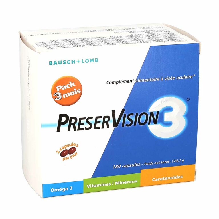 Préservision 3 Complément Alimentaire à visée oculaire