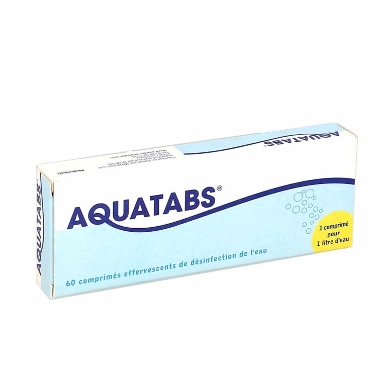 Aquatabs Désinfection de l'eau