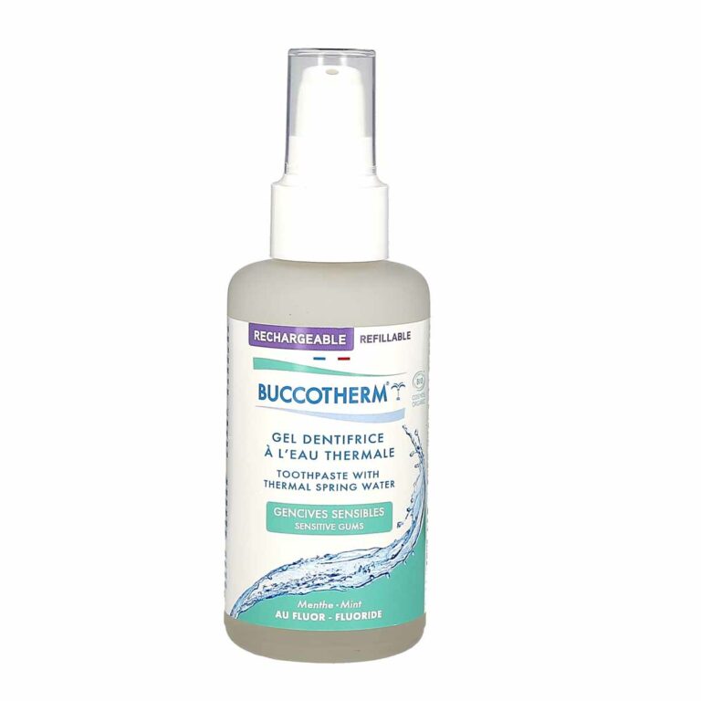 Buccotherm Gel Dentifrice à l'Eau Thermale Gencives Sensibles Bio Rechargeable 100ml