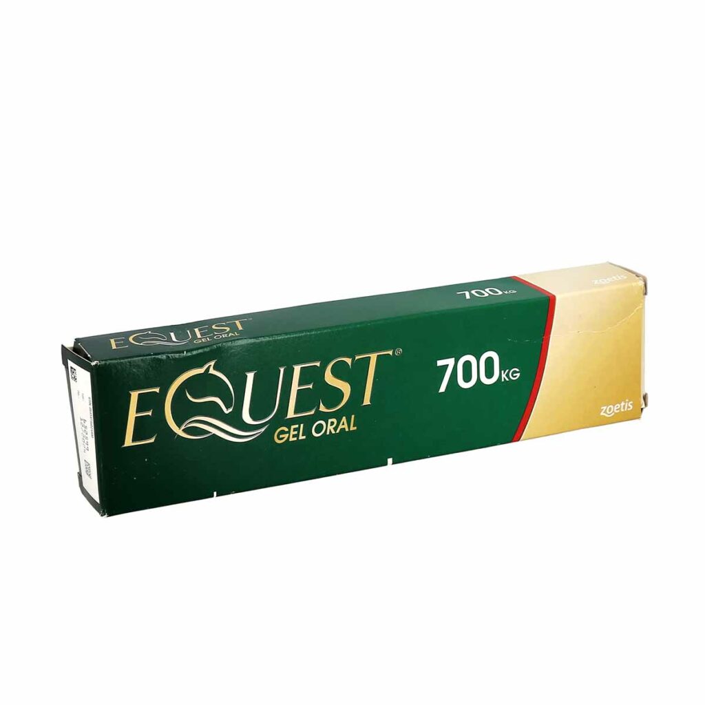 EQUEST VERMIFUGE GEL ORAL POUR CHEVAUX, Seringue de 14,8g La