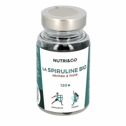 NUTRI&CO La Spiruline BIO 120 comprimés