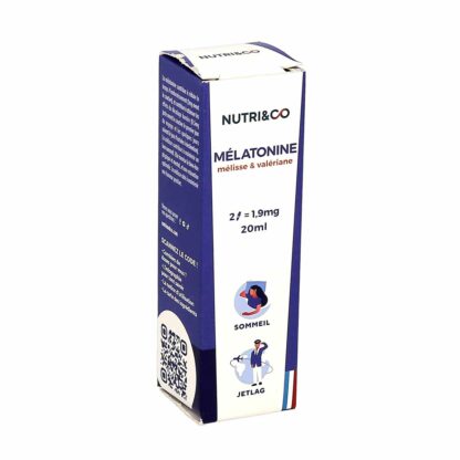 NUTRI&CO Mélatonine Flacon Gouttes 20ml