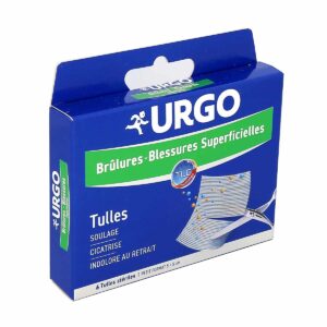 Urgo Brûlures et Blessures Superficielles 6 Tulles Stériles Petit Format