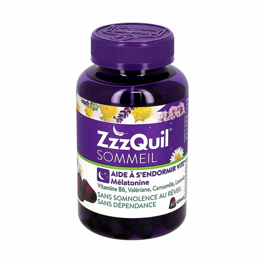 ZzzQuil Sommeil 60 Gommes La Pharmacie de Pierre