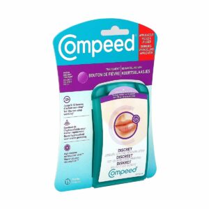 Compeed Patch Discret Traitant Bouton de Fièvre 15 Patchs