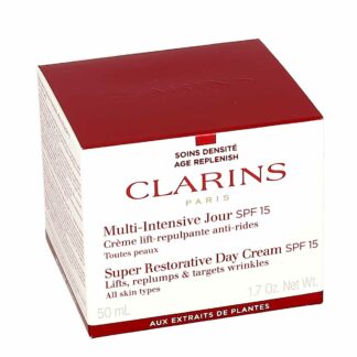 CLARINS Multi-Intensive Jour SPF15 - Crème lift-repulpante anti-rides - Toutes Peaux