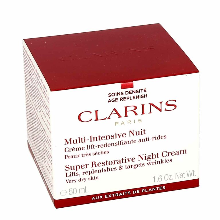 CLARINS Multi-Intensive Nuit - Crème lift-redensifiante anti-rides - Peaux Très Sèches