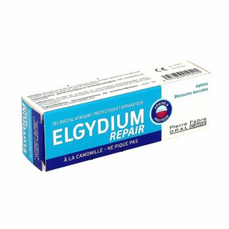 Elgydium Repair Gel Buccal Apaisant Protecteur Réparateur 15ml