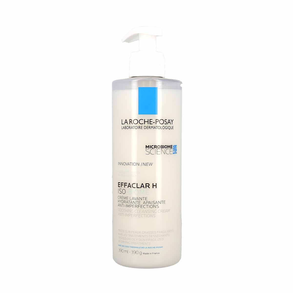 La Roche Posay Effaclar H Iso-Biome Crème Lavante Hydratante Apaisante 390ml