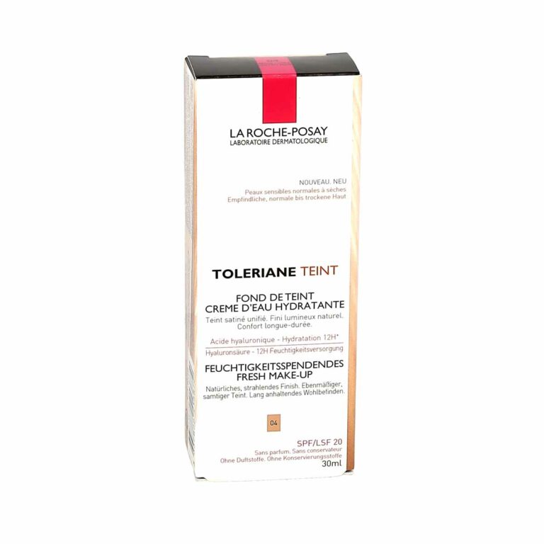 La Roche Posay Tolériane Fond de Teint Crème d'Eau Hydratante n°04 Beige Doré
