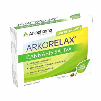 Arkopharma Arkorelax Cannabis Sativa 30 Comprimés