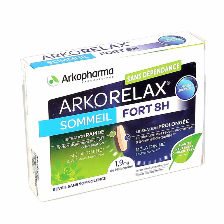 Arkopharma Arkorelax Sommeil Fort 8H 15 Comprimés